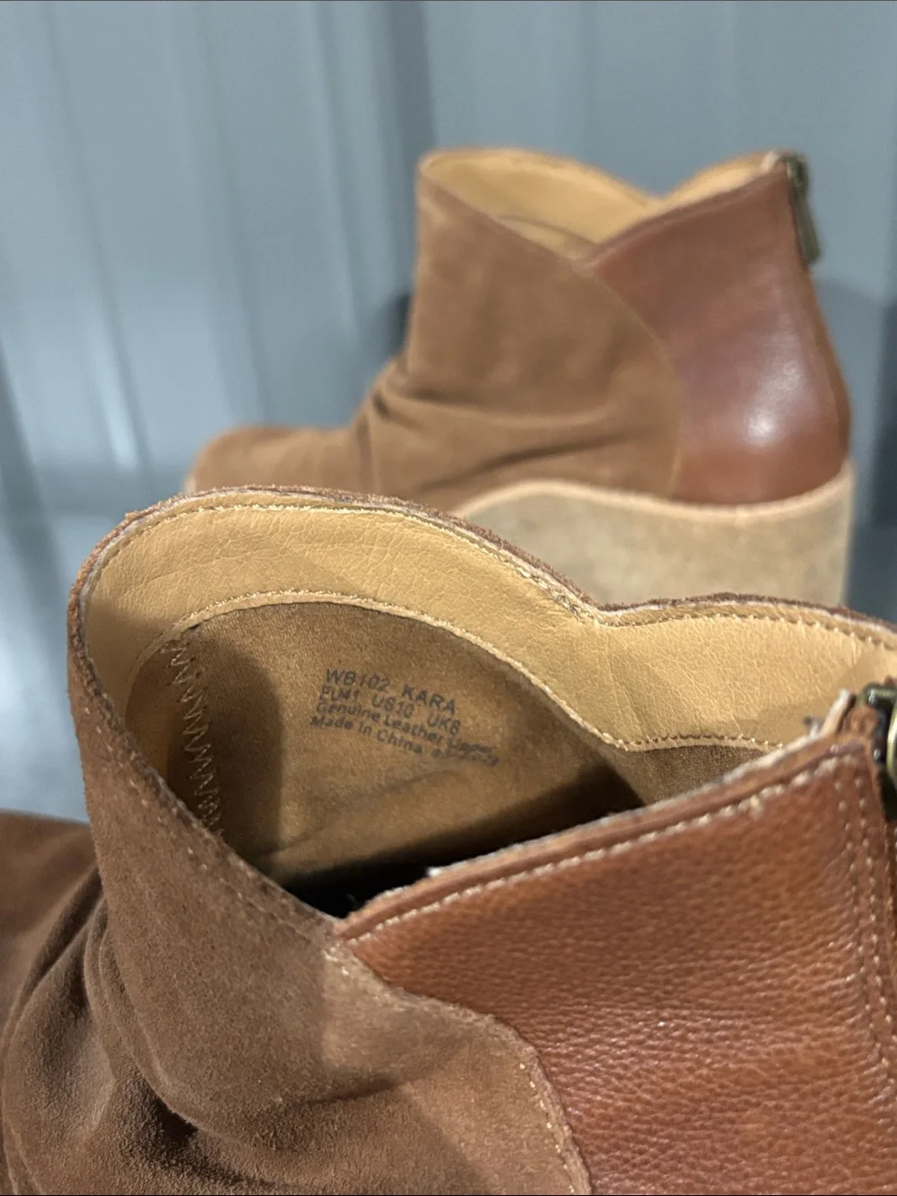 Aetrex wedge ankle